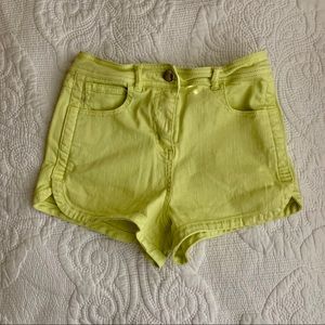 Yellow Shorts